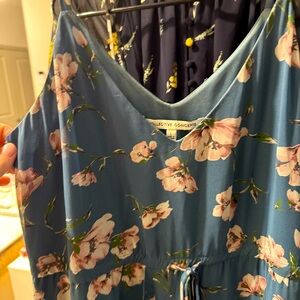 Collective concept floral spaghetti strap